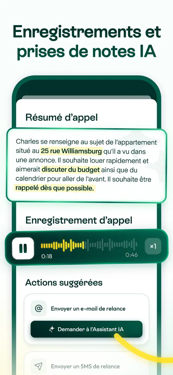 Screenshot #3 pour Allo: second numéro avec IA