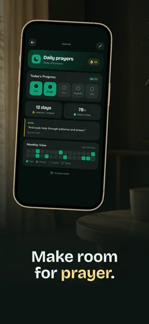 Mubit: Muslim Habit Tracker screenshot 2