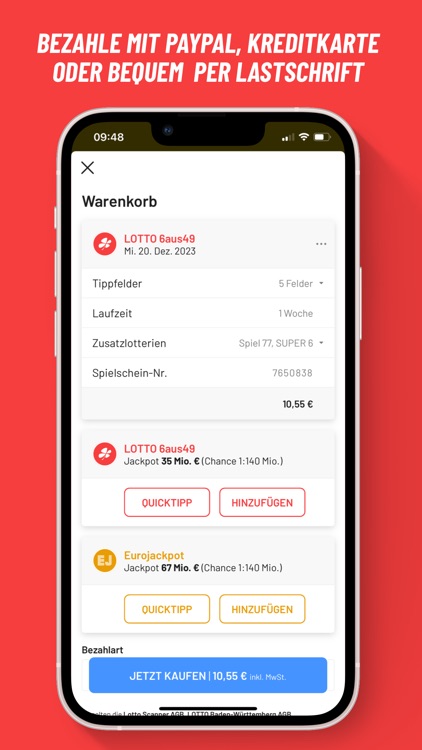 Eurojackpot & LOTTO Scanner screenshot-6
