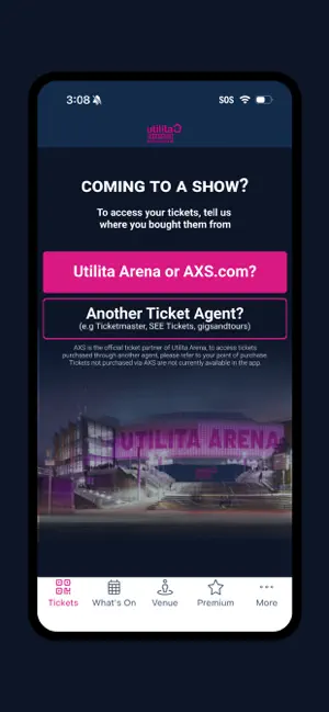 Utilita Arena Birmingham iPhone screenshot 1