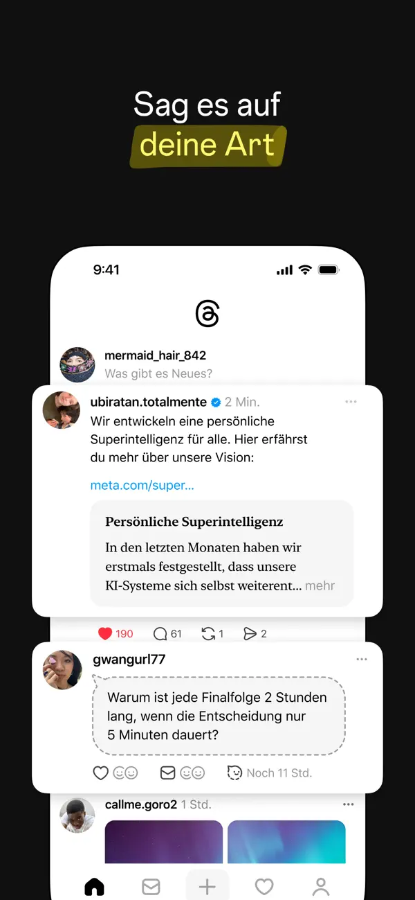 Threads, an Instagram app Screenshot 5