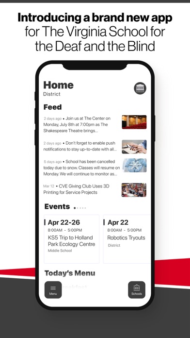 VA School for Deaf and Blind Screenshot 1 - AppWisp.com