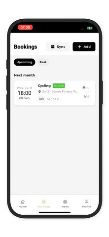 Dansk Fitness Faaborg screenshot