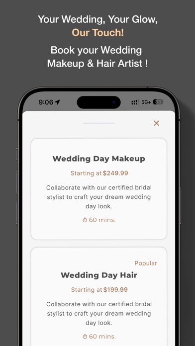 Letmeglam: On Demand Salon App Screenshot