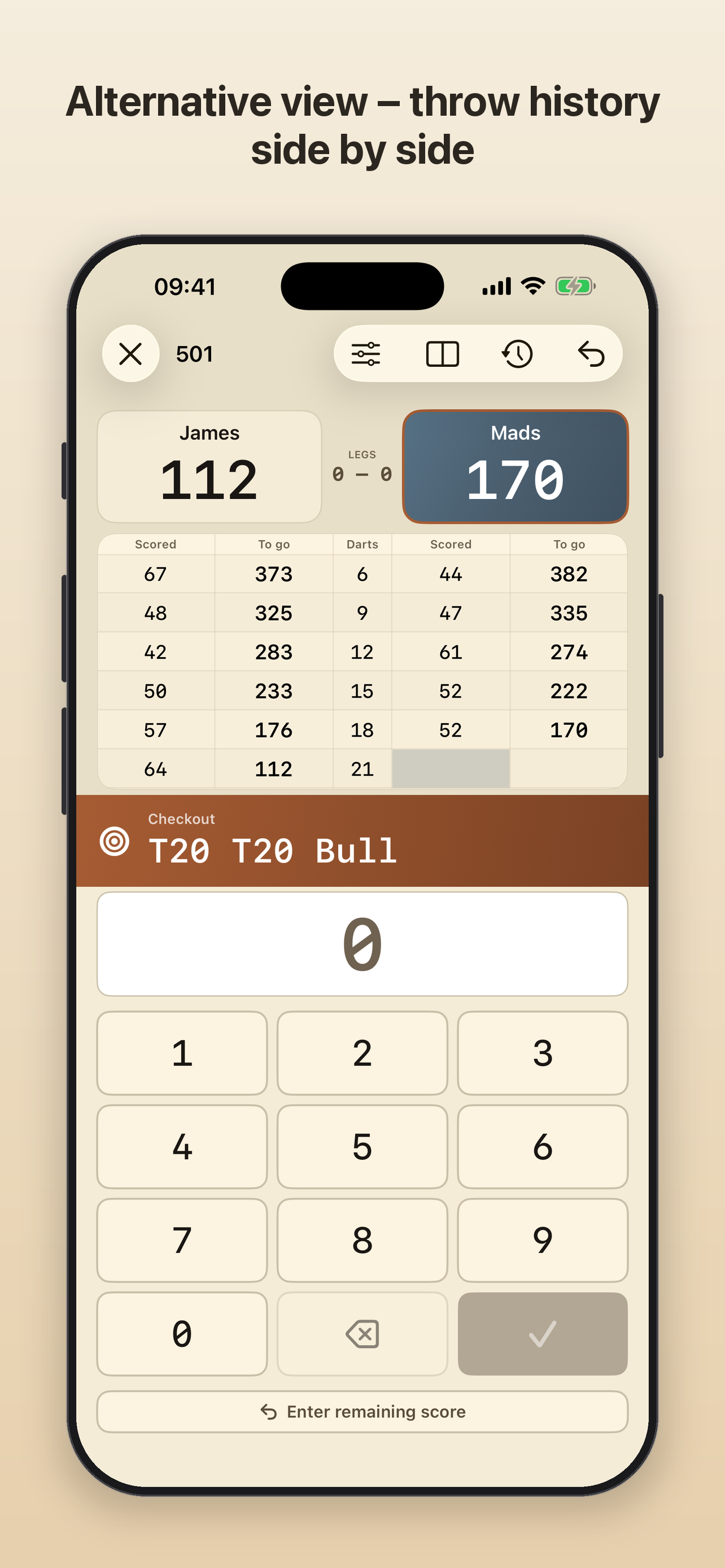 Dart games & counter screenshot 4