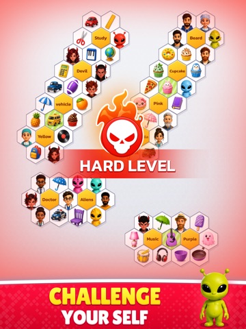 Hexa Category Sort: Emoji Game iPad screenshot