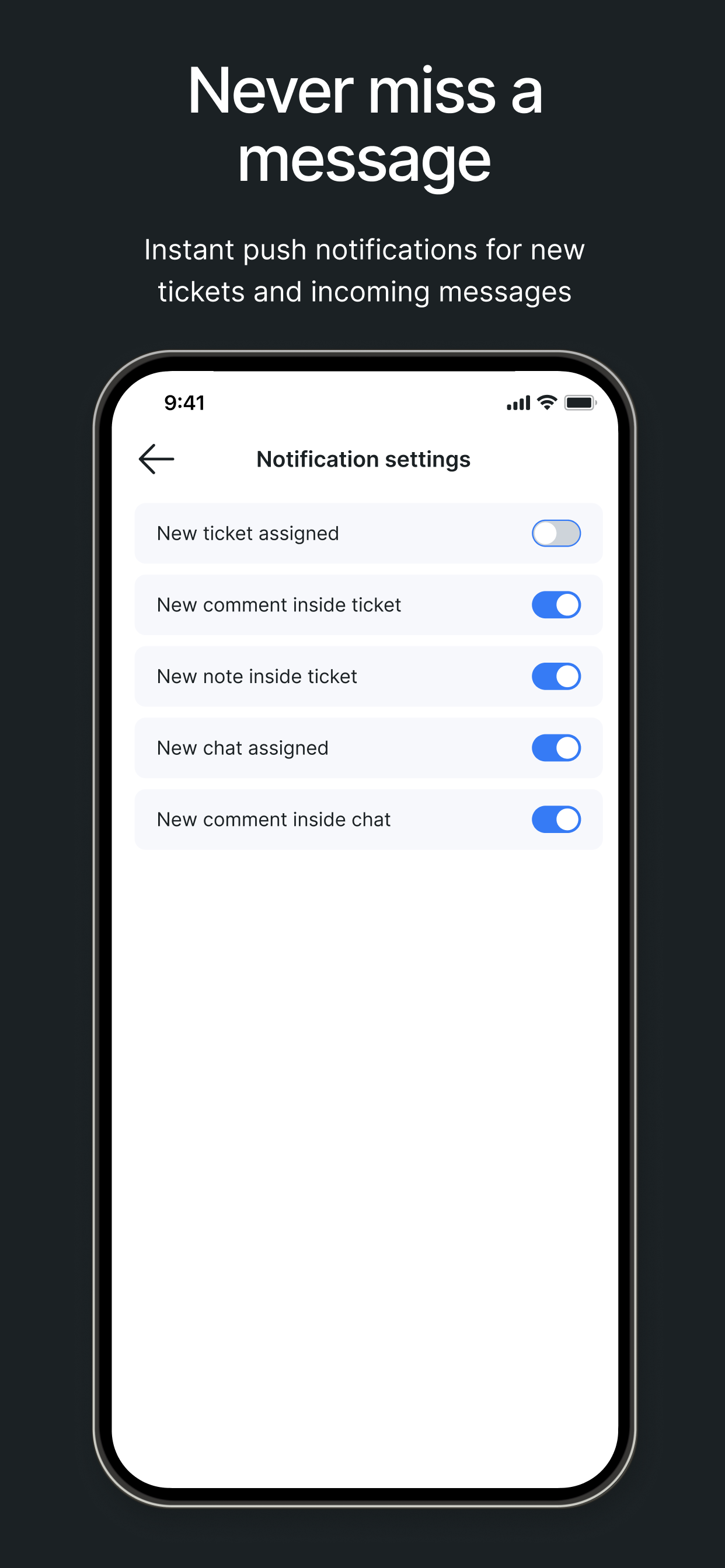 Splynx CommsApp screenshot 7