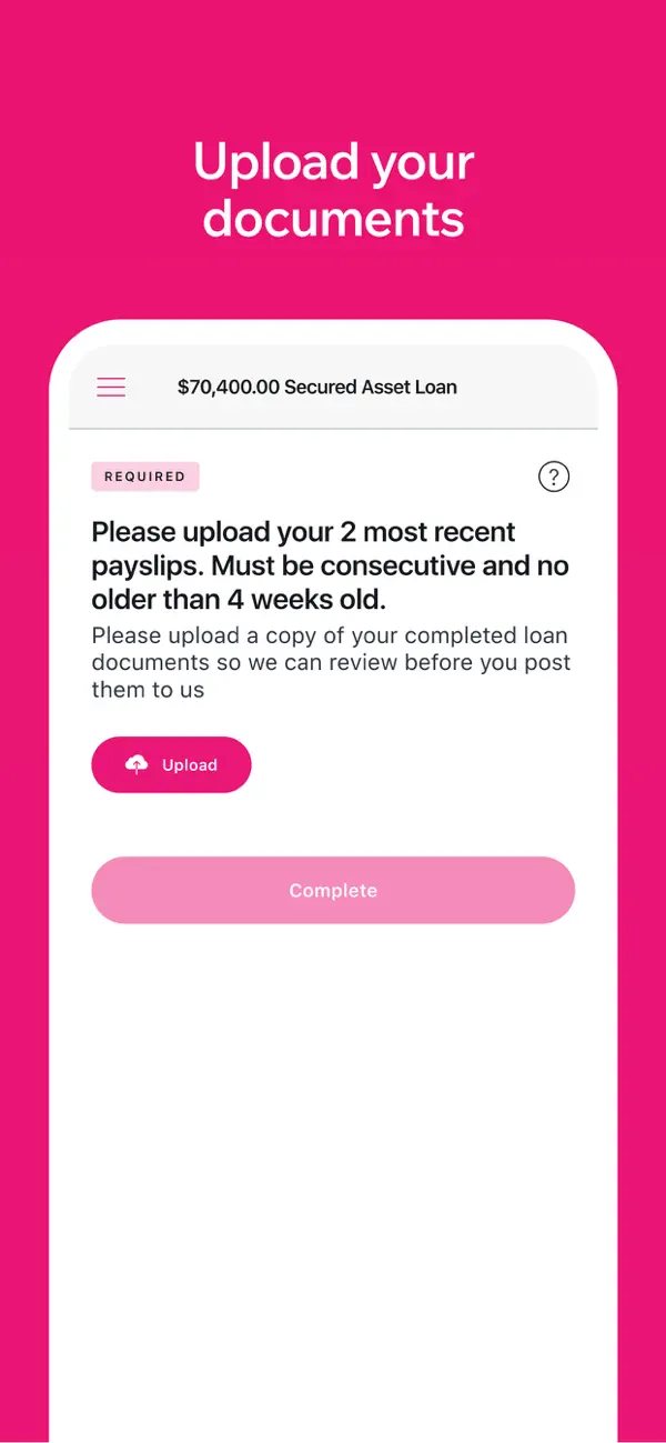 Screenshot #1 pour loans.com.au onTrack