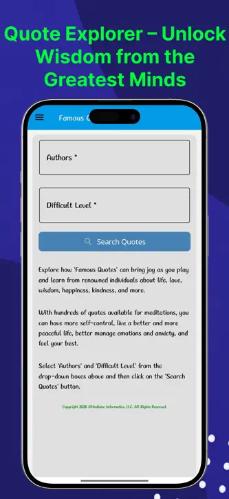 Famous Quotes - Trivia Game screenshot 4