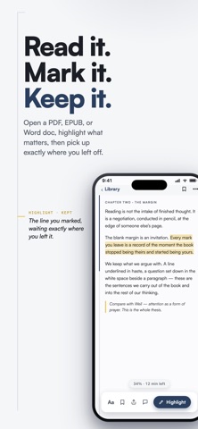 Margina - Read & Highlight Screenshot 1 of 6