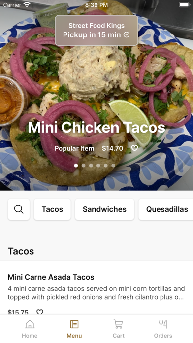 Street Food Kings iPhone screenshot 2 - Food & Drink app