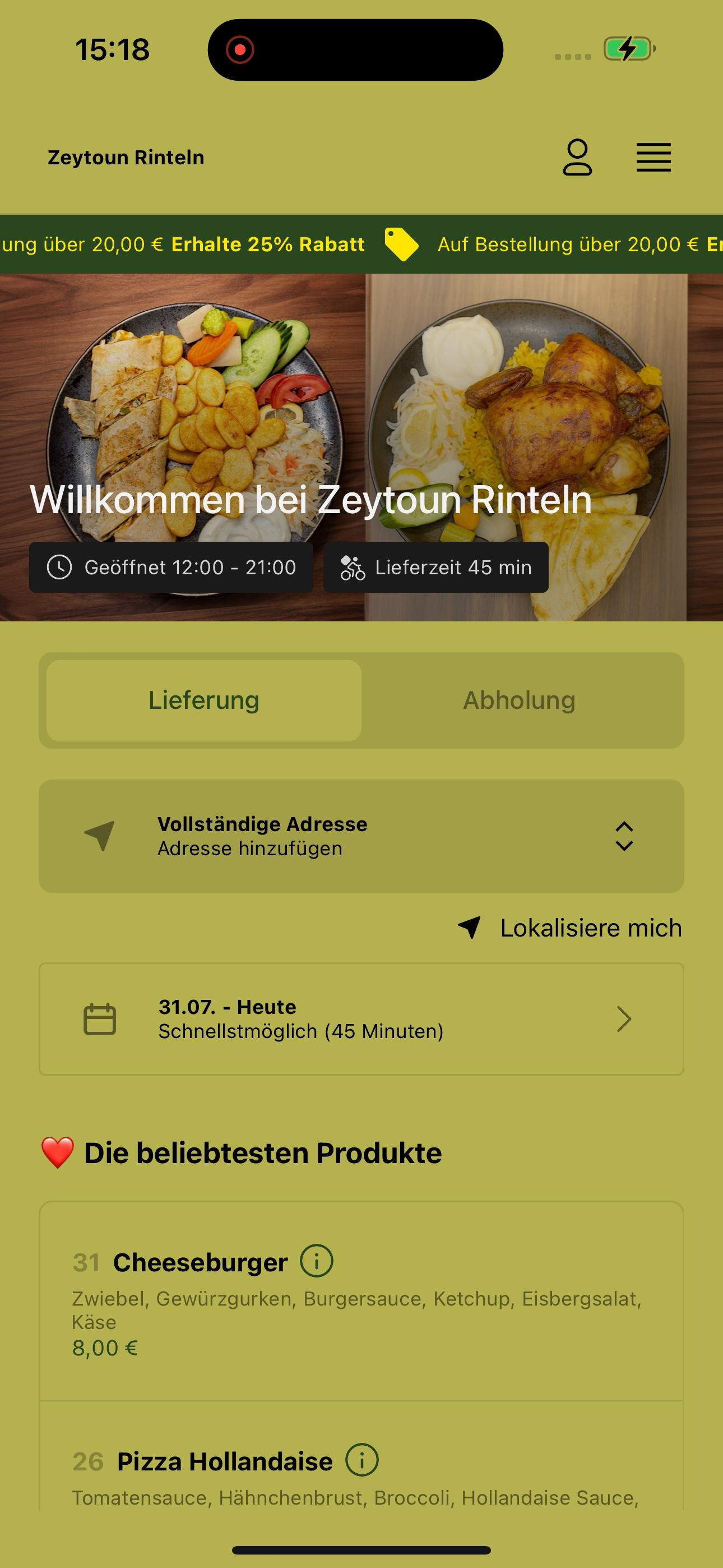Zeytoun Rinteln screenshot 5