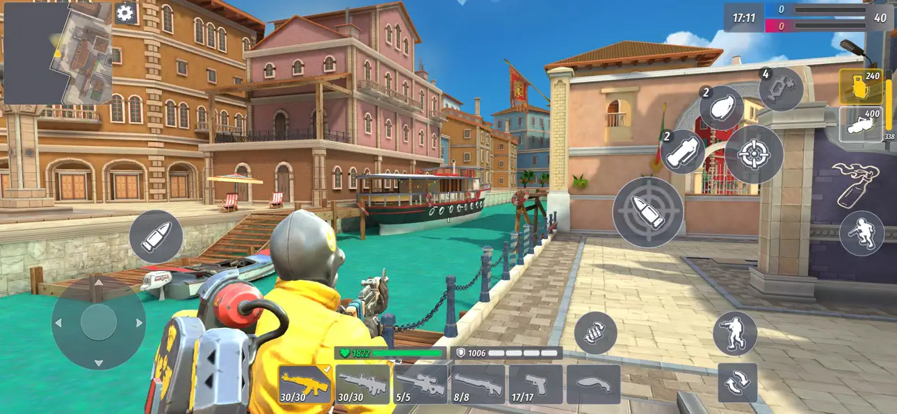 Contra Guns－PVP Shooting Game iOS Mod IPA screenshot 1 - iOS game interface