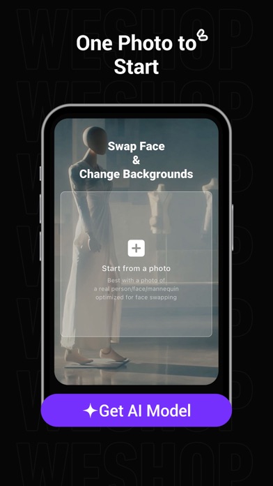 WeShop AI - Swap Face & BG Screenshot