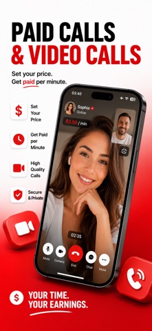 PayCall Paid Calls & Messages Screenshot 2 of 5