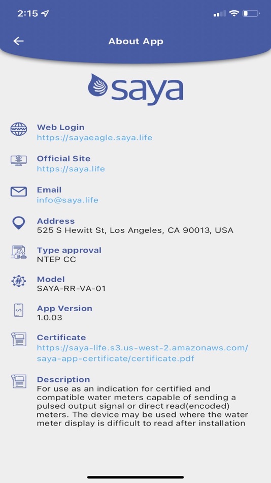 #5. Saya Property Manager App (iOS) By: IconnectZone Inc