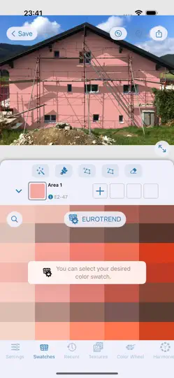 Скриншот Colorix.com Pro на iPhone 4
