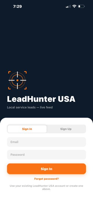 LeadHunter USA Screenshot 1 of 7