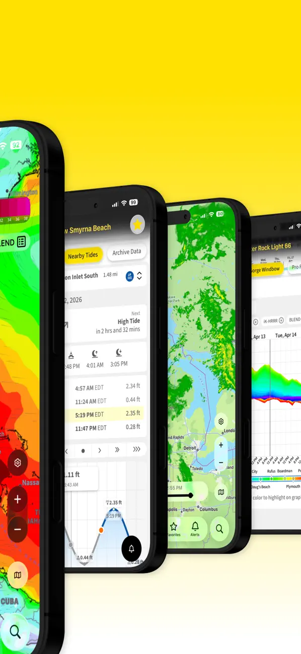 Screenshot #2 pour iKitesurf: Weather & Waves