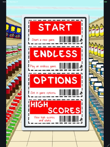Supermarket Scramble iPad screenshot