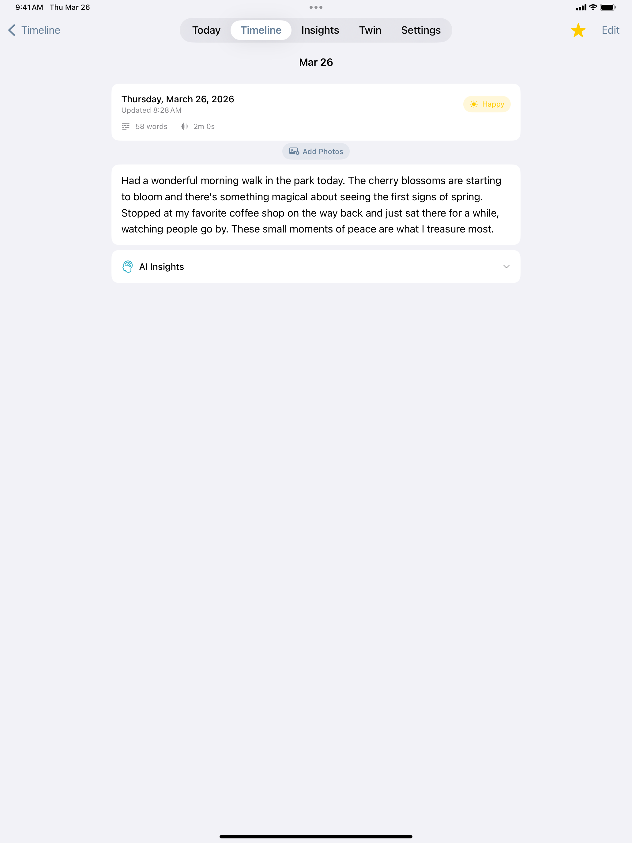 DailyVox: Voice Journal Diary screenshot 15