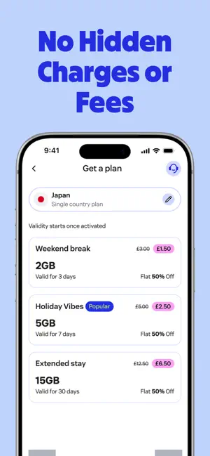 Lebara: Travel eSIM iPhone screenshot 5