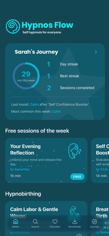 Hypnos Flow iPhone screenshot