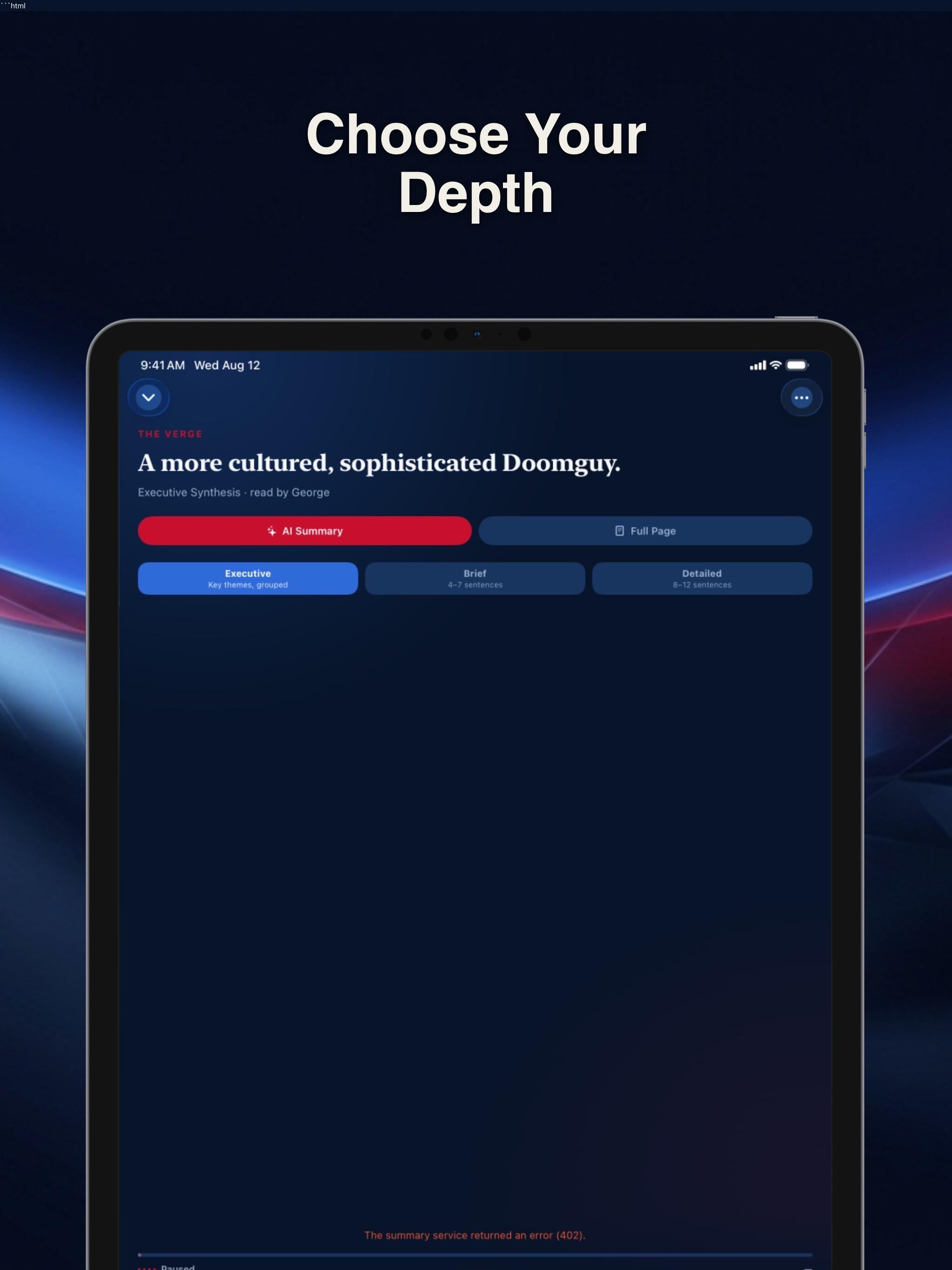 Summarize AI Reader screenshot 10