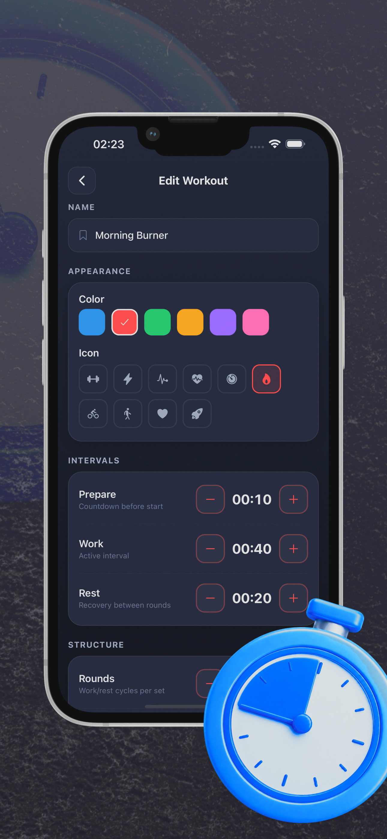 Time Win: Tabata Workout Timer screenshot 3