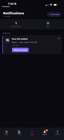 SplitHome: Roommate Bill Split Screenshot 6 of 8