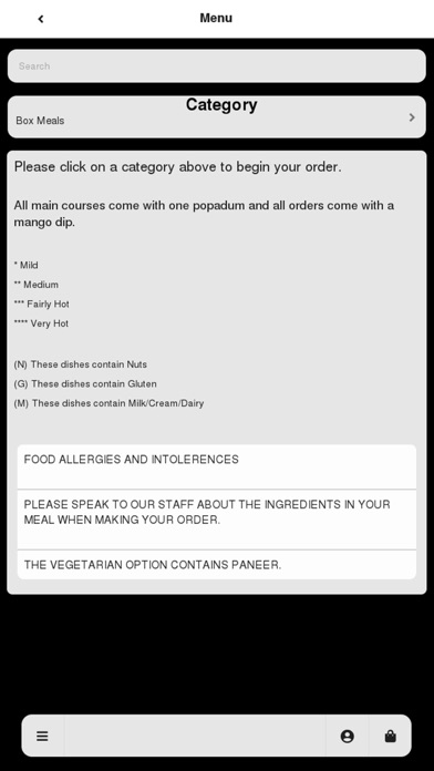 Namaste Indian Restaurant Screenshot