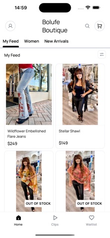 Bolufe Boutique iPhone screenshot