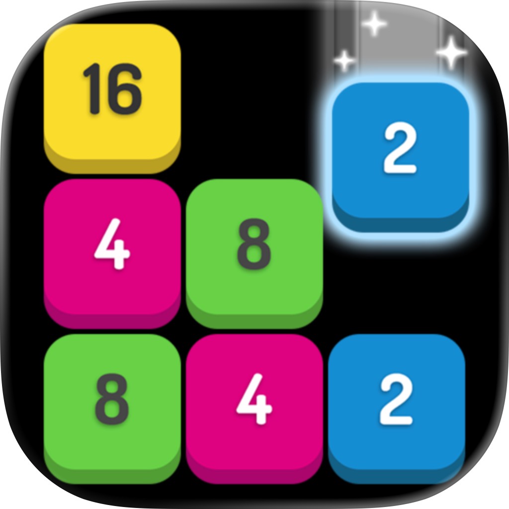 Apple App Store cover for Match the Number - 2048 Game