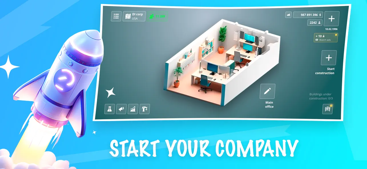 Screenshot #1 pour Building Company Tycoon
