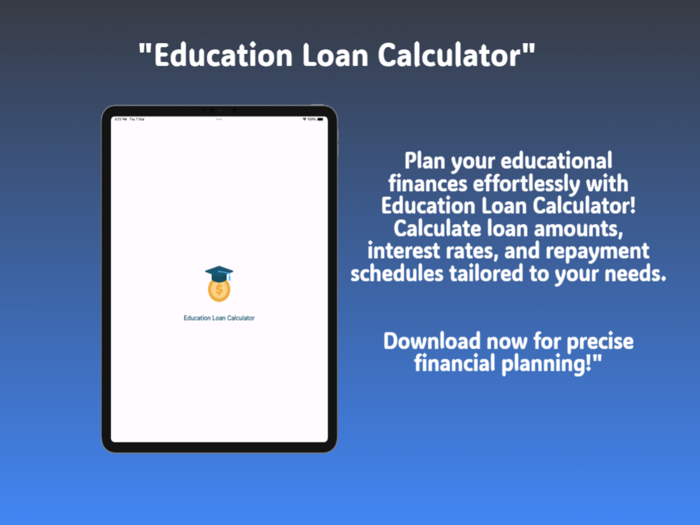 Education Loan Calculator