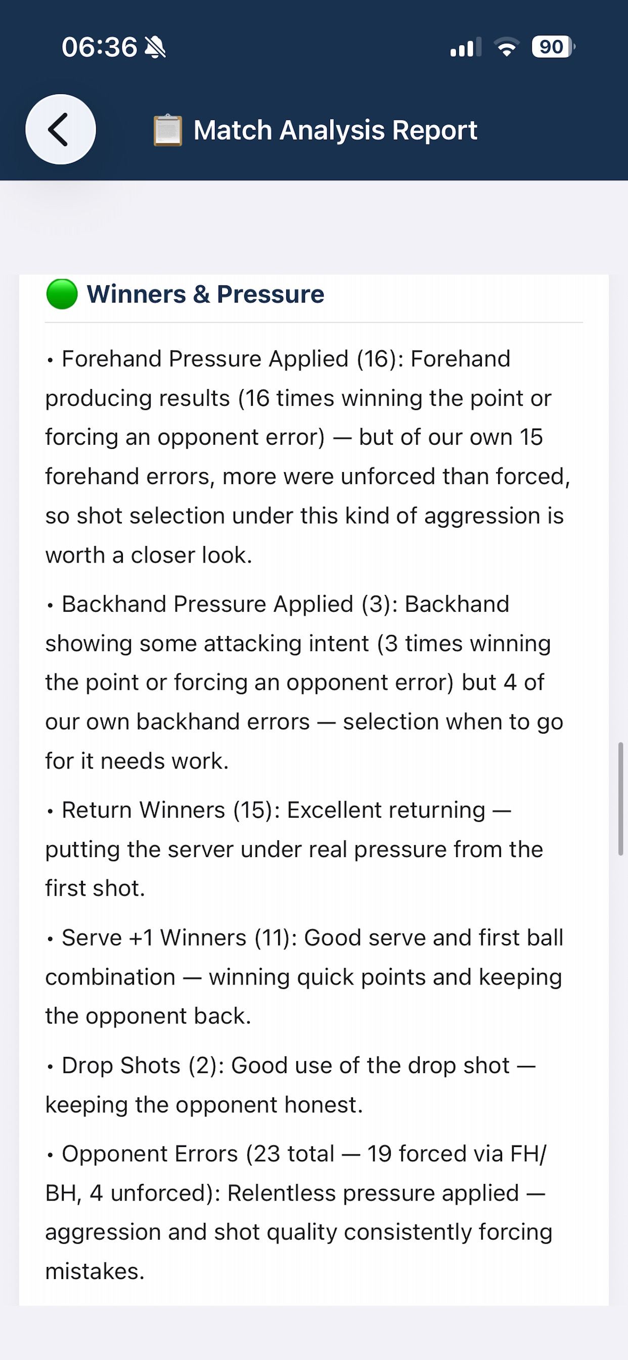CourtSide Stats | Tennis ™ screenshot 6