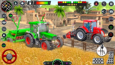 Tractor Driving Farming Games Screenshot