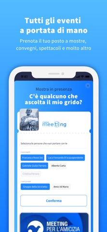 Meeting Rimini iPhone screenshot 3