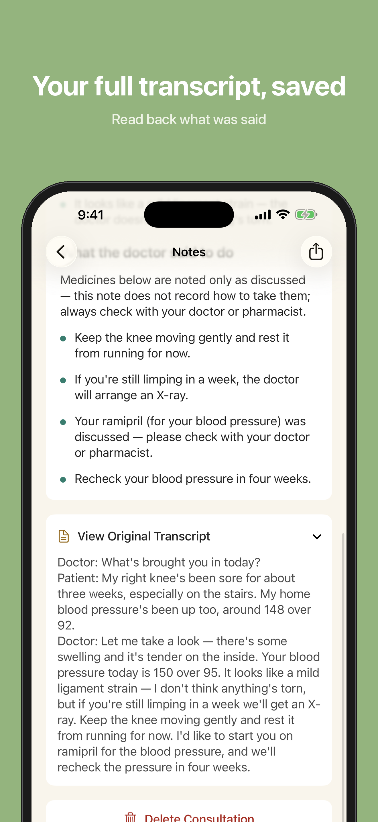 PatientScribe screenshot 4