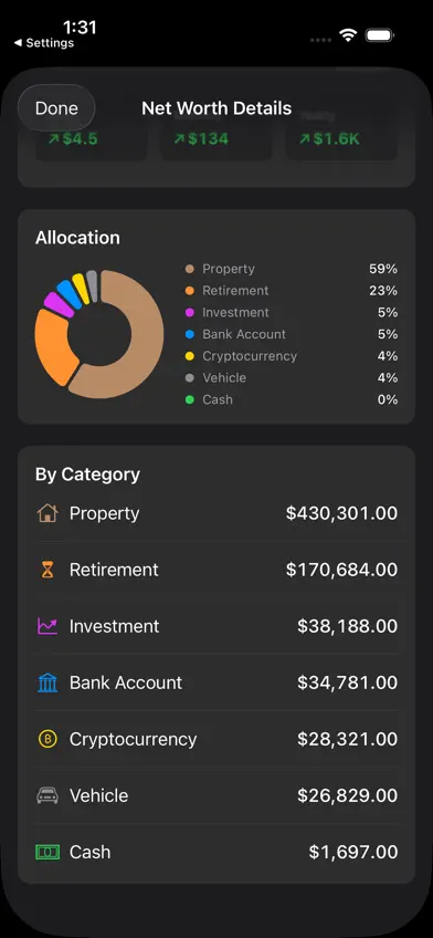 Bread Count: Net Worth Tracker screenshot 4