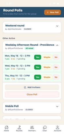 Golf Sync: Connect Play Engage Screenshot 9 of 9