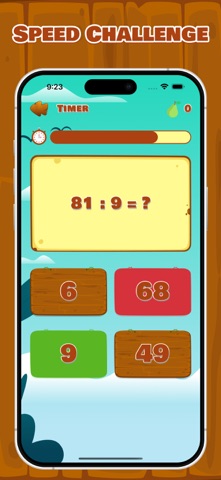 Division Table Maths Screenshot 5 of 6