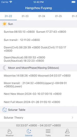 Fishing Index-Fishing Weather screenshot 2