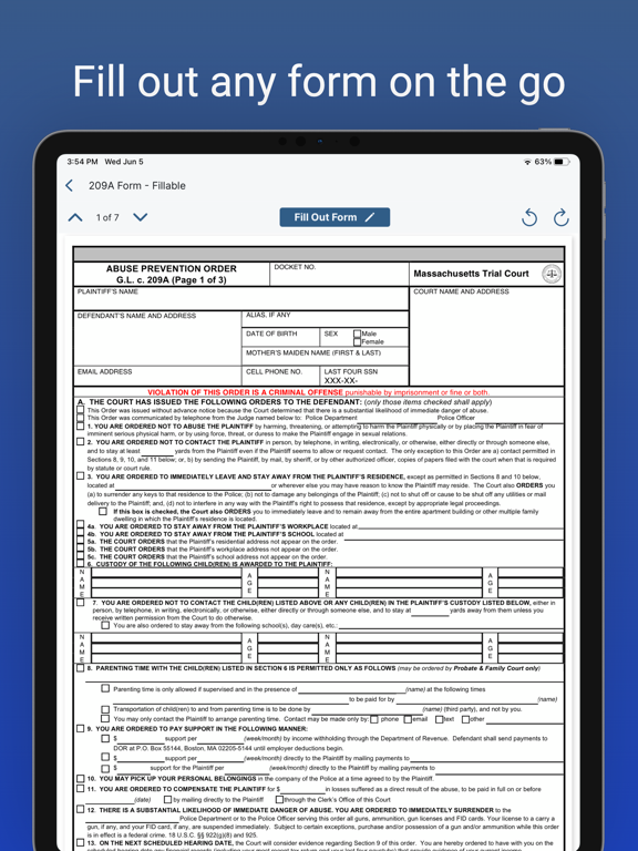 Blue Voice App iPad screenshot 6 - Productivity app