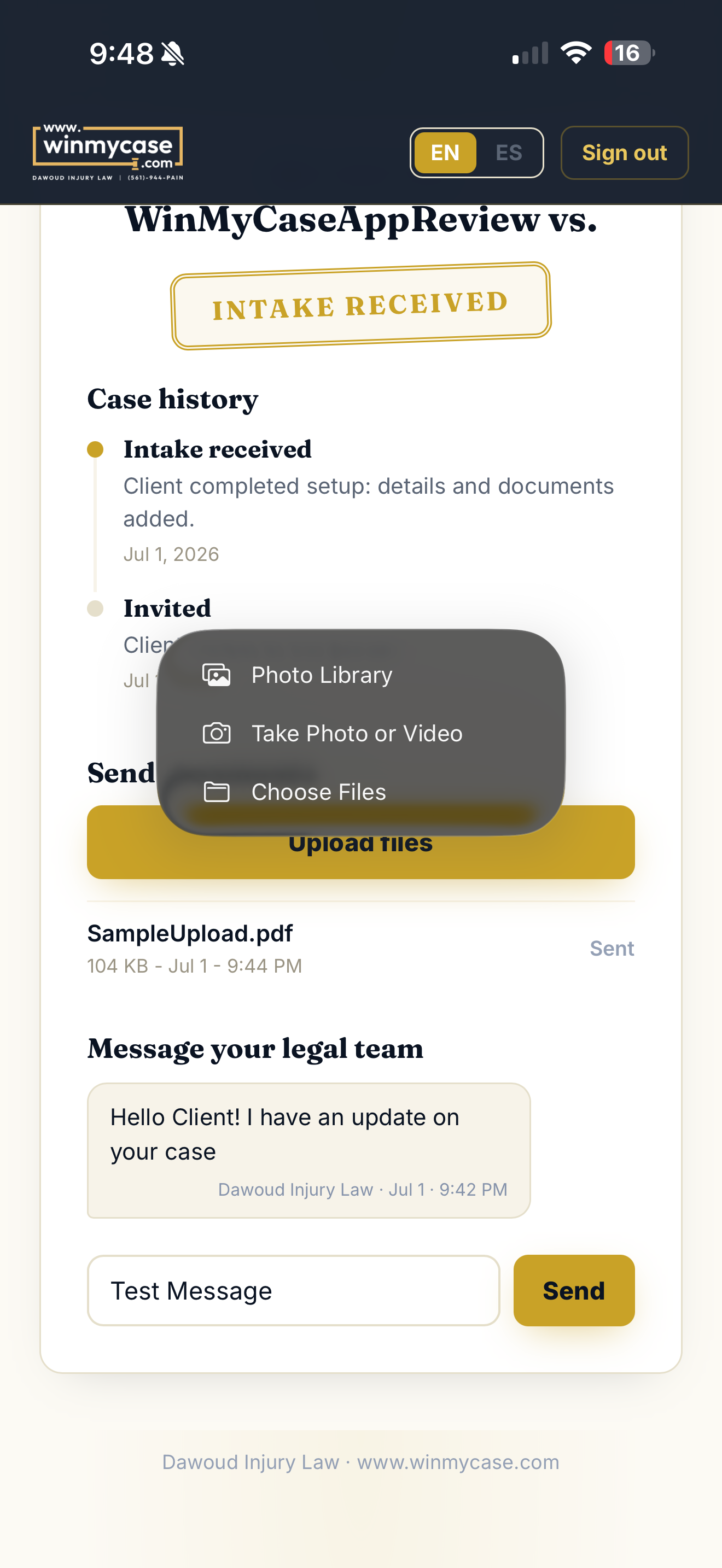 WinMyCase screenshot 5
