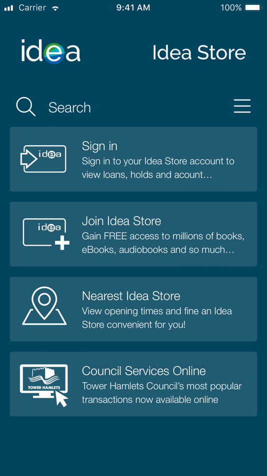 #1. Idea Store - TowerHamlets Libs (iOS) 由: Idea Store