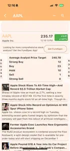 Just Stock Quotes screenshot #5 for iPhone