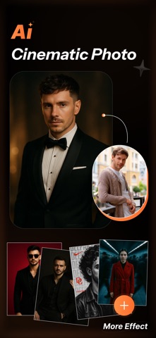 AI Cinematic Photo : CineGPT iPhone screenshot