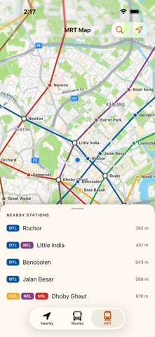 SG Bus Timing - Live Arrivals iPhone screenshot
