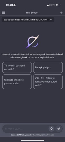COSMOS YTU screenshot
